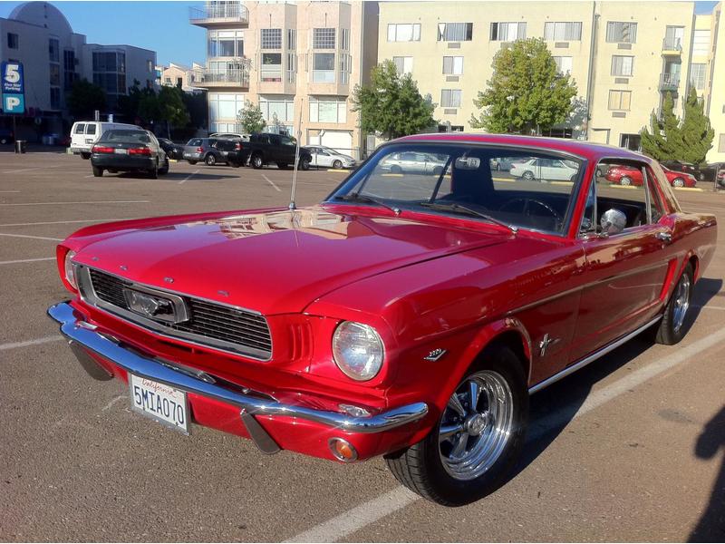 1966 Mustang Coupe Automatic For Sale