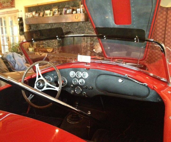 1962 Shelby Cobra CSX 2000 - Red Dash and Roll Bar