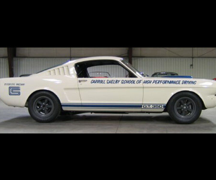 Rarest Mustang - 1965 Mustang Shelby GT 350 Carroll Shelby Driving School