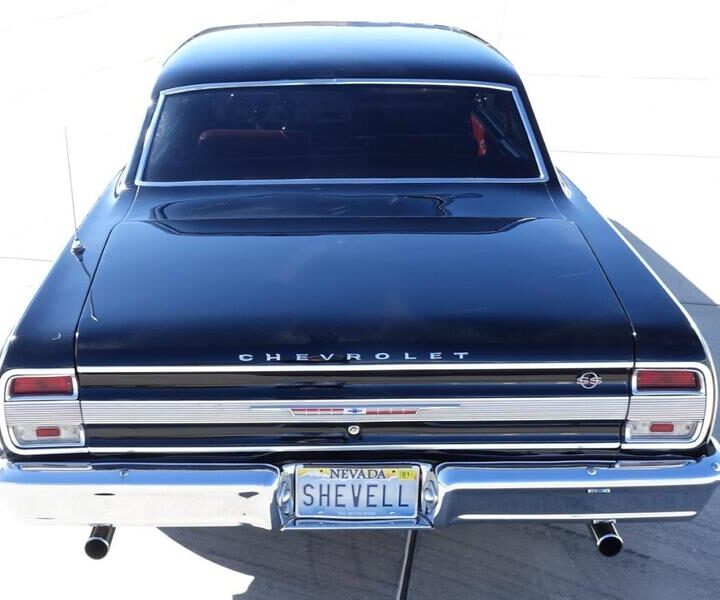 Vintage Classic Chevy Chevelle 383 Rear