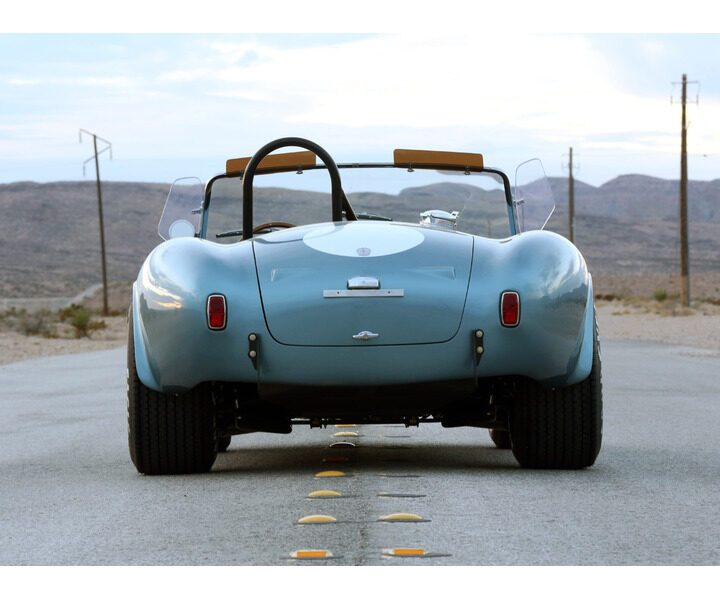 Shelby Cobra Blue Rear