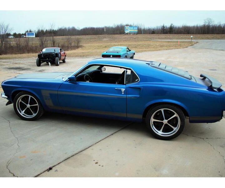 1969 Mustang Boss 302 Mach I Blue