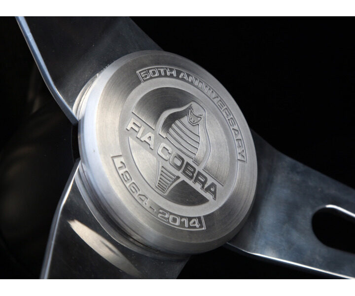 50th Anniversary FIA Cobra 1964-2014 Steering Logo