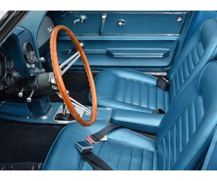 Classic Corvette Interior Blue