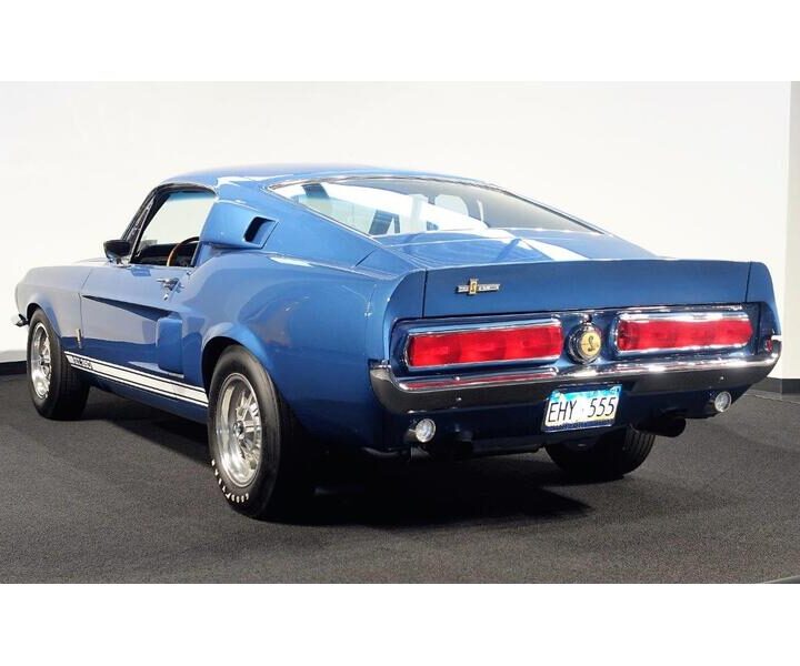 1967 Shelby GT350 Blue Rear