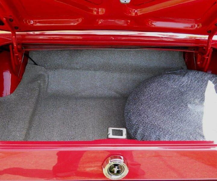 1965 Mustang Convertible Red Spare