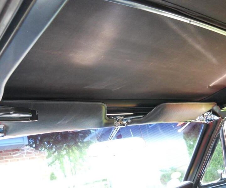 1965 Mustang Convertible Red Headliner