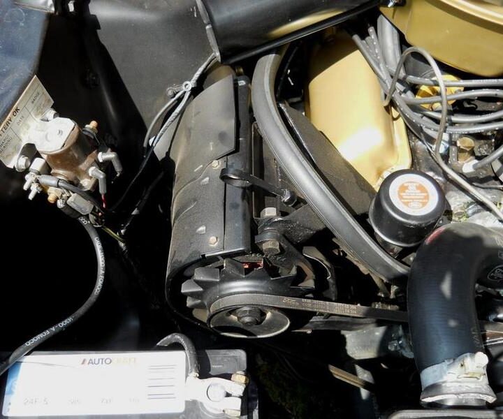 1965 Mustang Convertible Red Battery