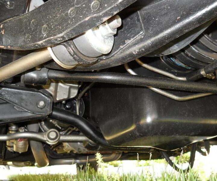 1965 Mustang Convertible Red Underbelly