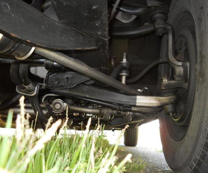 1965 Mustang Convertible Red Undercarriage
