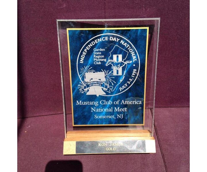 2014 Mustang GT 500 Super Snake Gold Medal