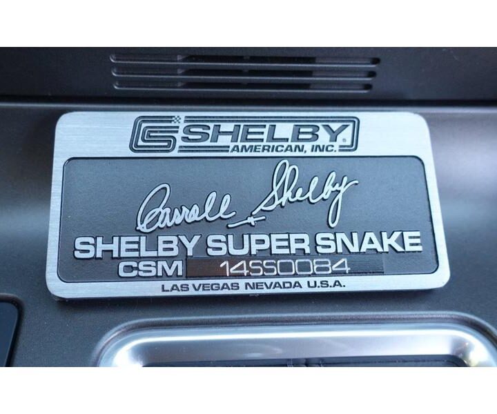 2014 Mustang GT 500 Super Snake Shelby Cert 2