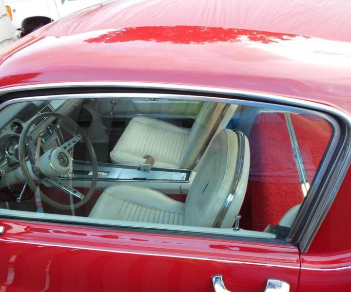 1967 Mustang Fastback Red Side Interior