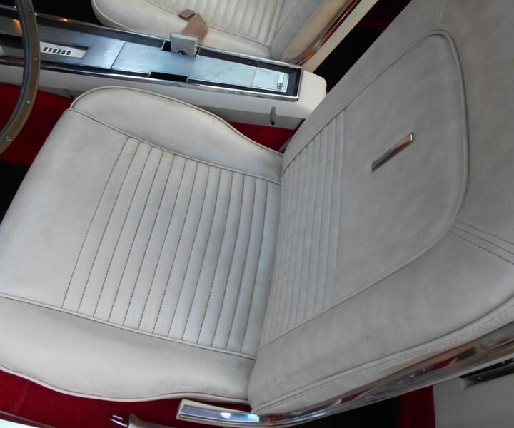1967 Mustang Fastback Red Front Seat