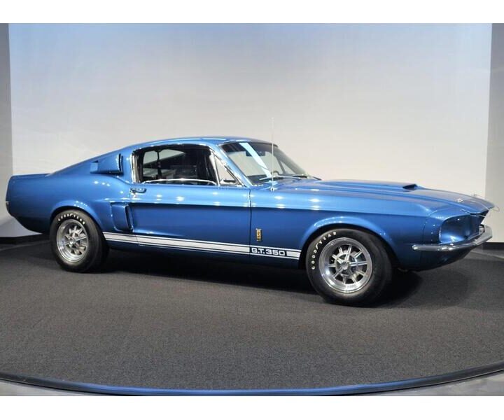 1967 Shelby GT350 Blue Side w/ Badge