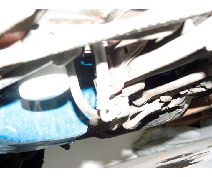 1969 Mustang Blue under