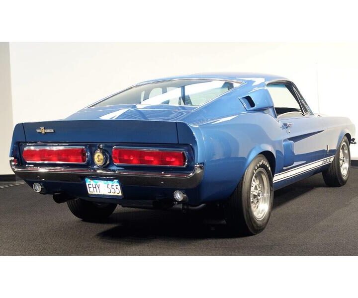 1967 Shelby GT350 Blue Rear and Side