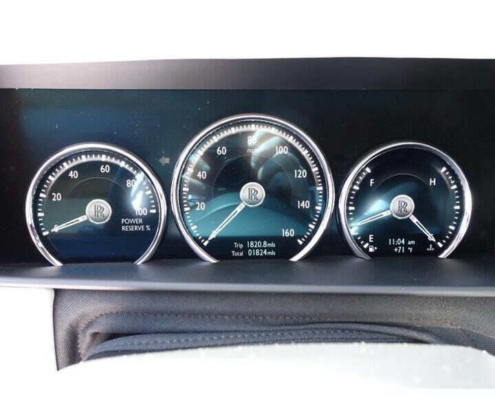 2019 Rolls Royce Cullinan White Gauges